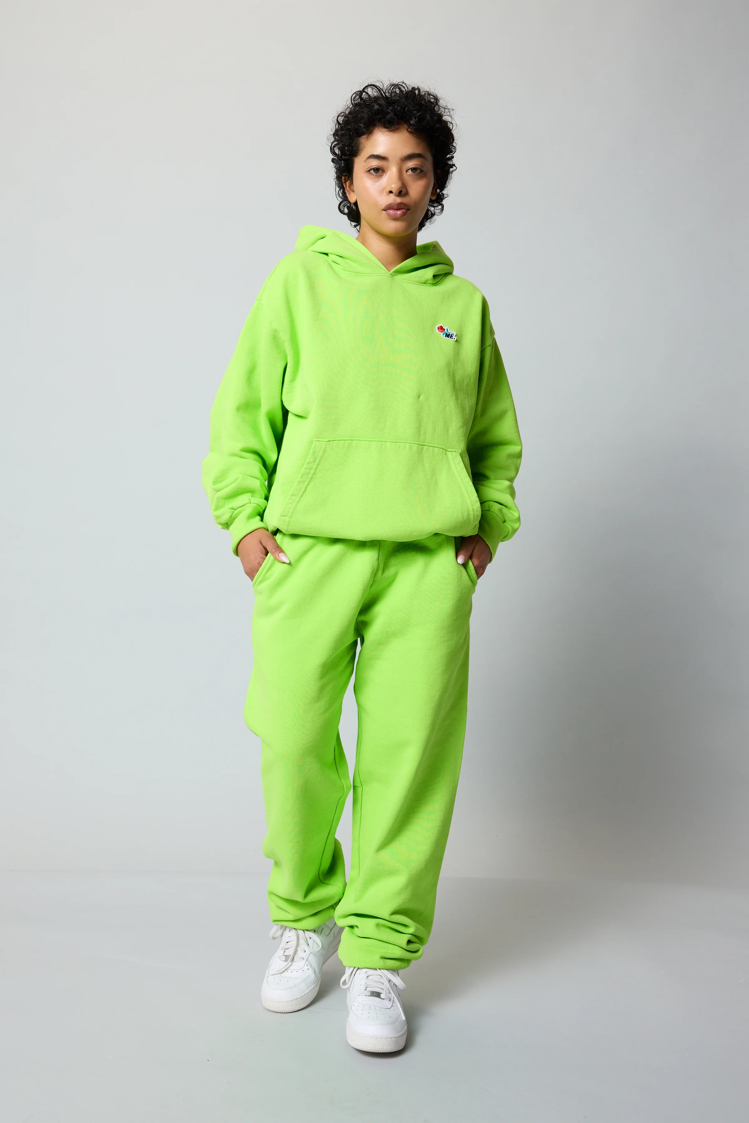 ME. Rose Sweatpant - Acid Lime - Image 2
