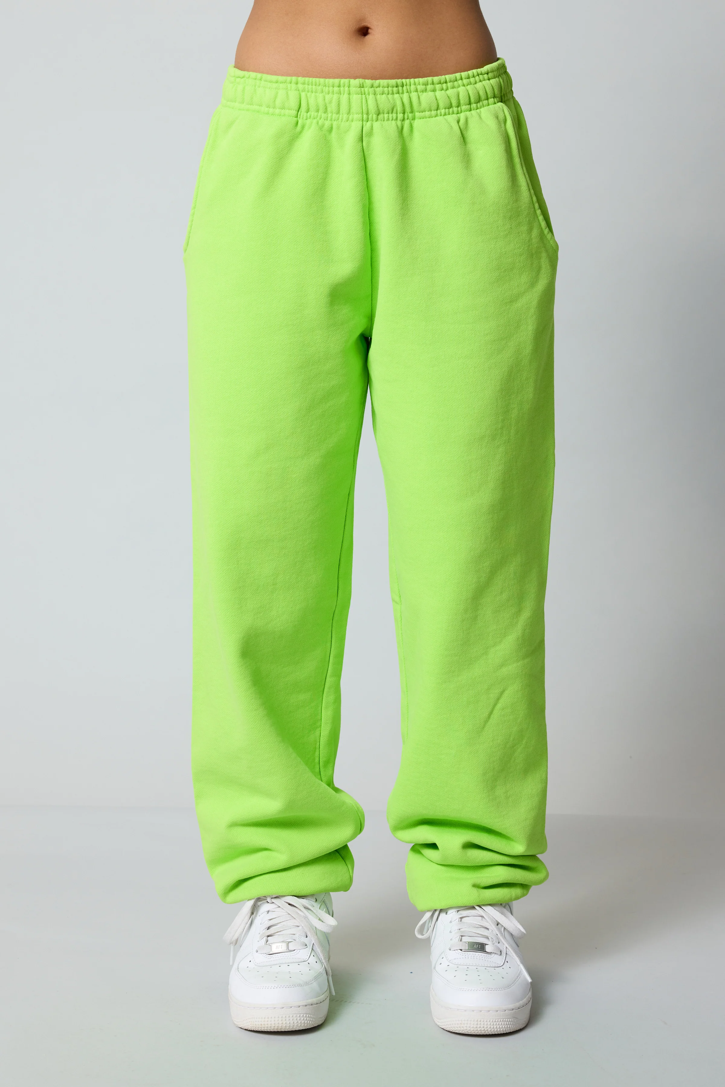 ME. Rose Sweatpant - Acid Lime - Image 3