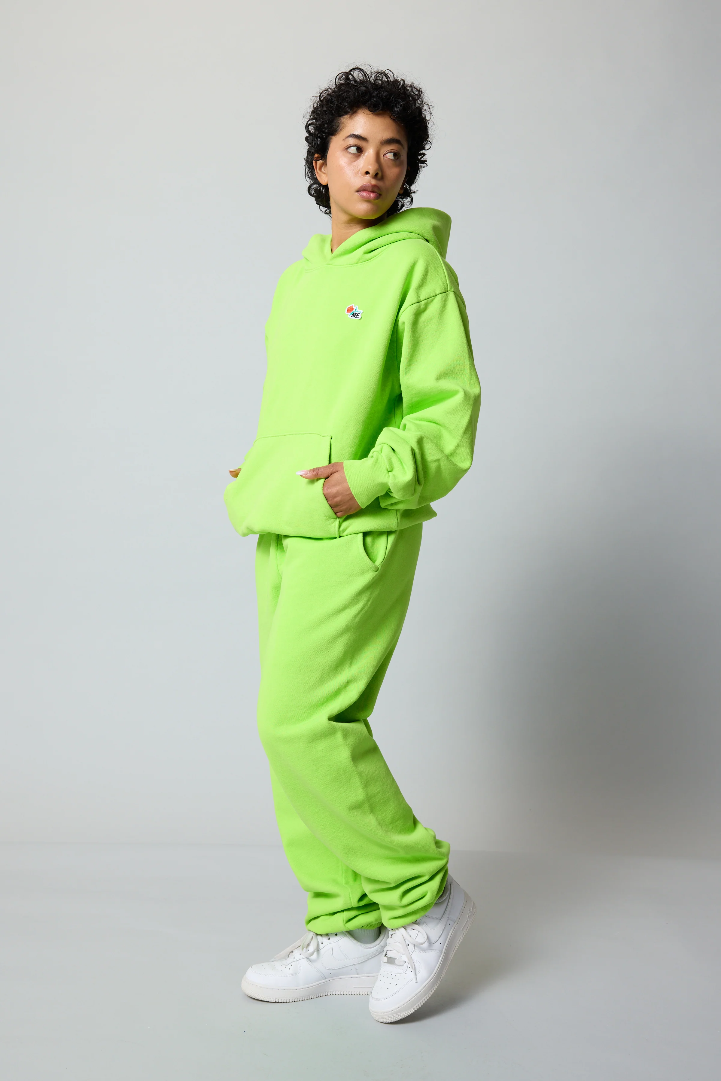 ME. Rose Sweatpant - Acid Lime - Image 4