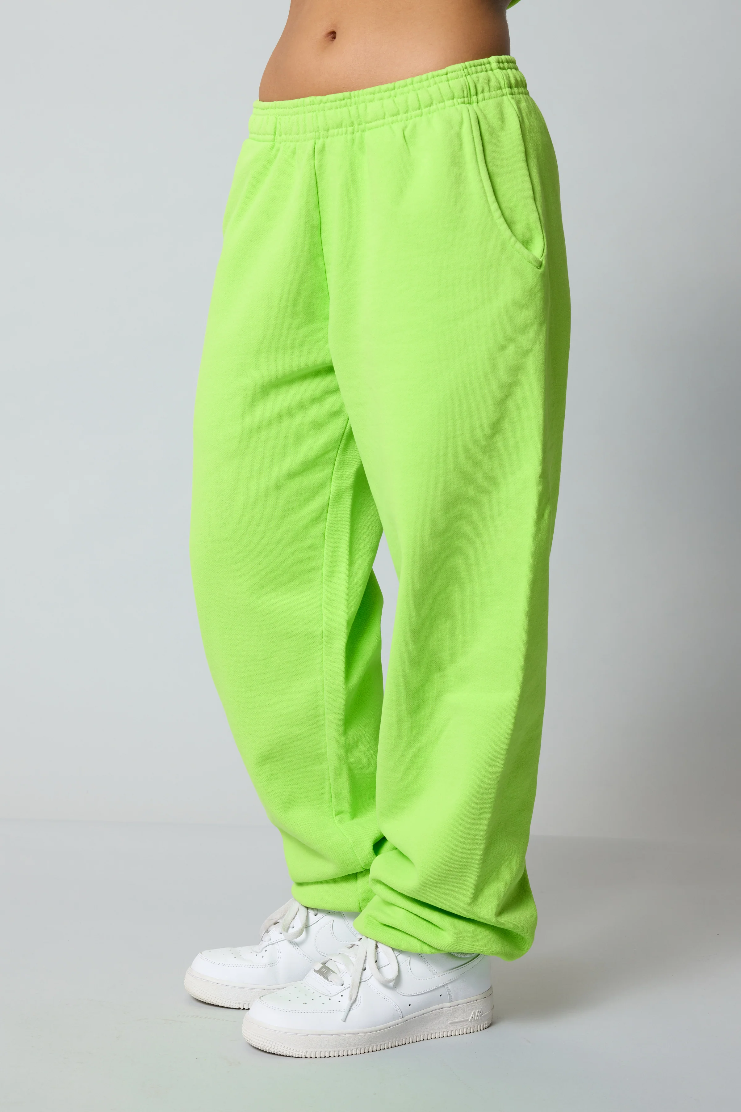 ME. Rose Sweatpant - Acid Lime - Image 5