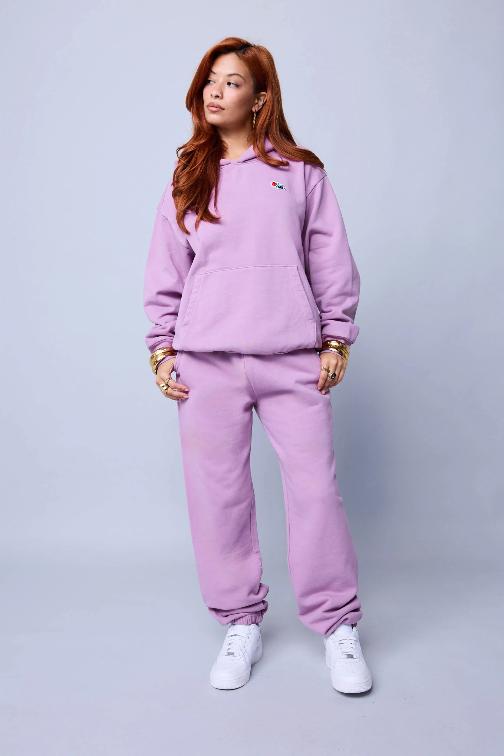 ME. Rose Sweatpant - Black Raspberry Ice Cream - Image 3