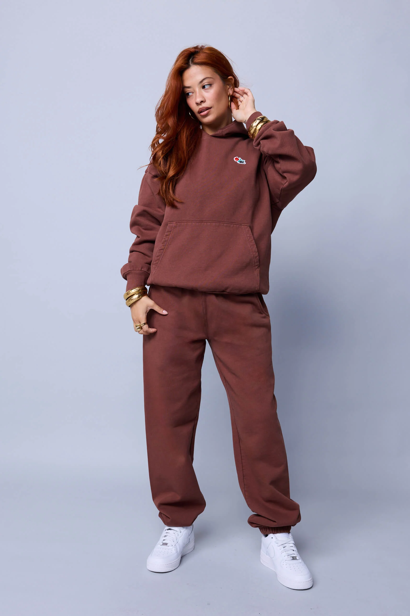 ME. Rose Sweatpant - Milk Chocolate - Image 3