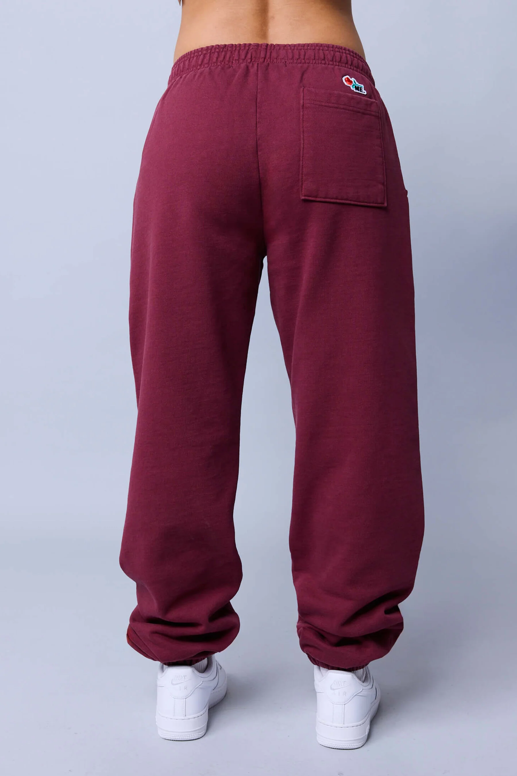 ME. Rose Sweatpant - Oxblood - Image 8