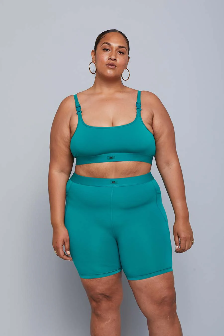 ME. Teal Bike Short - Image 5