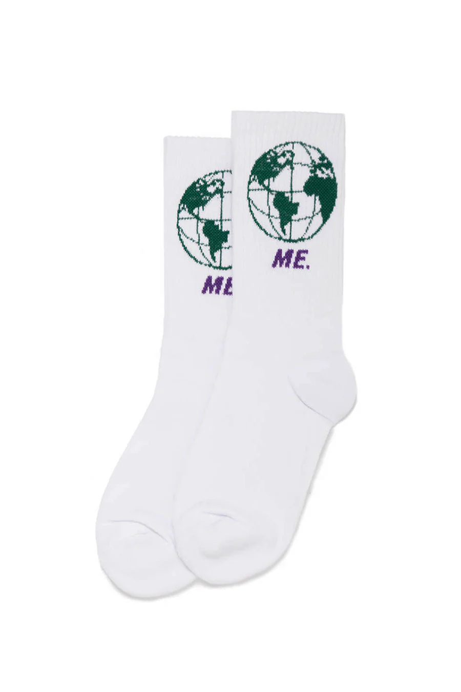 ME. Worldwide Socks - White - Image 2