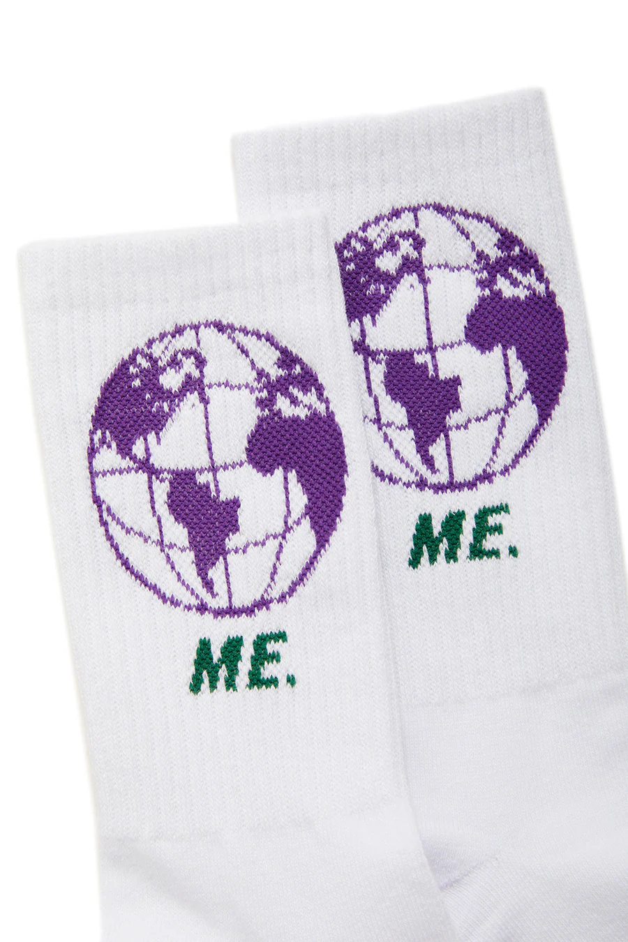 ME. Worldwide Socks - White - Image 3
