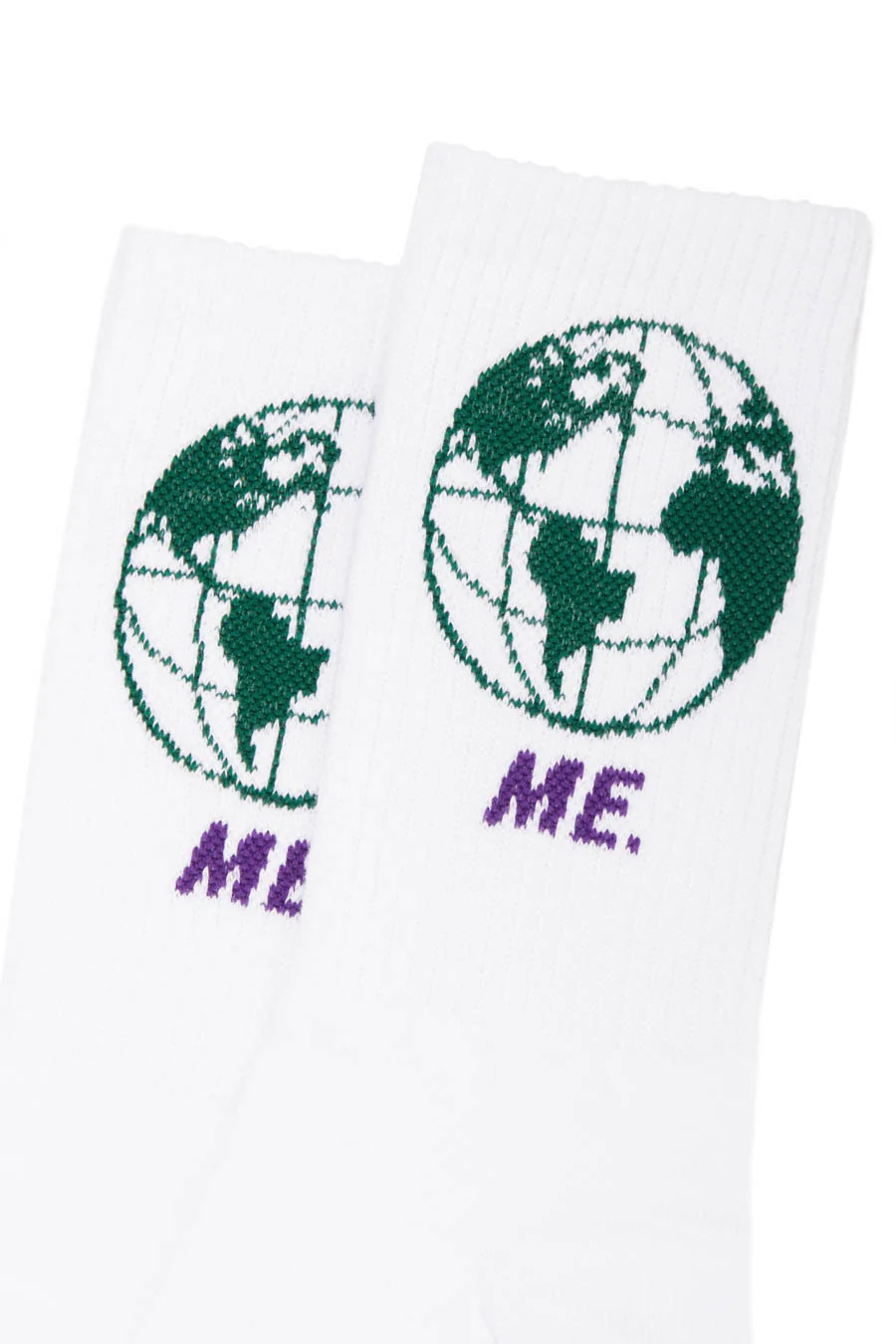 ME. Worldwide Socks - White - Image 4