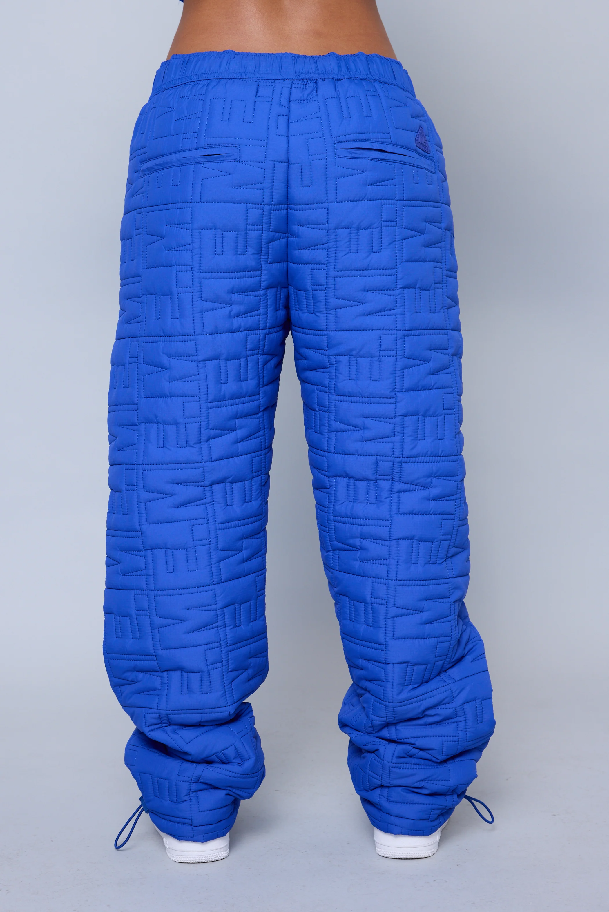 Monogram Quilted Puff Tech Pant - Cobalt - Image 14