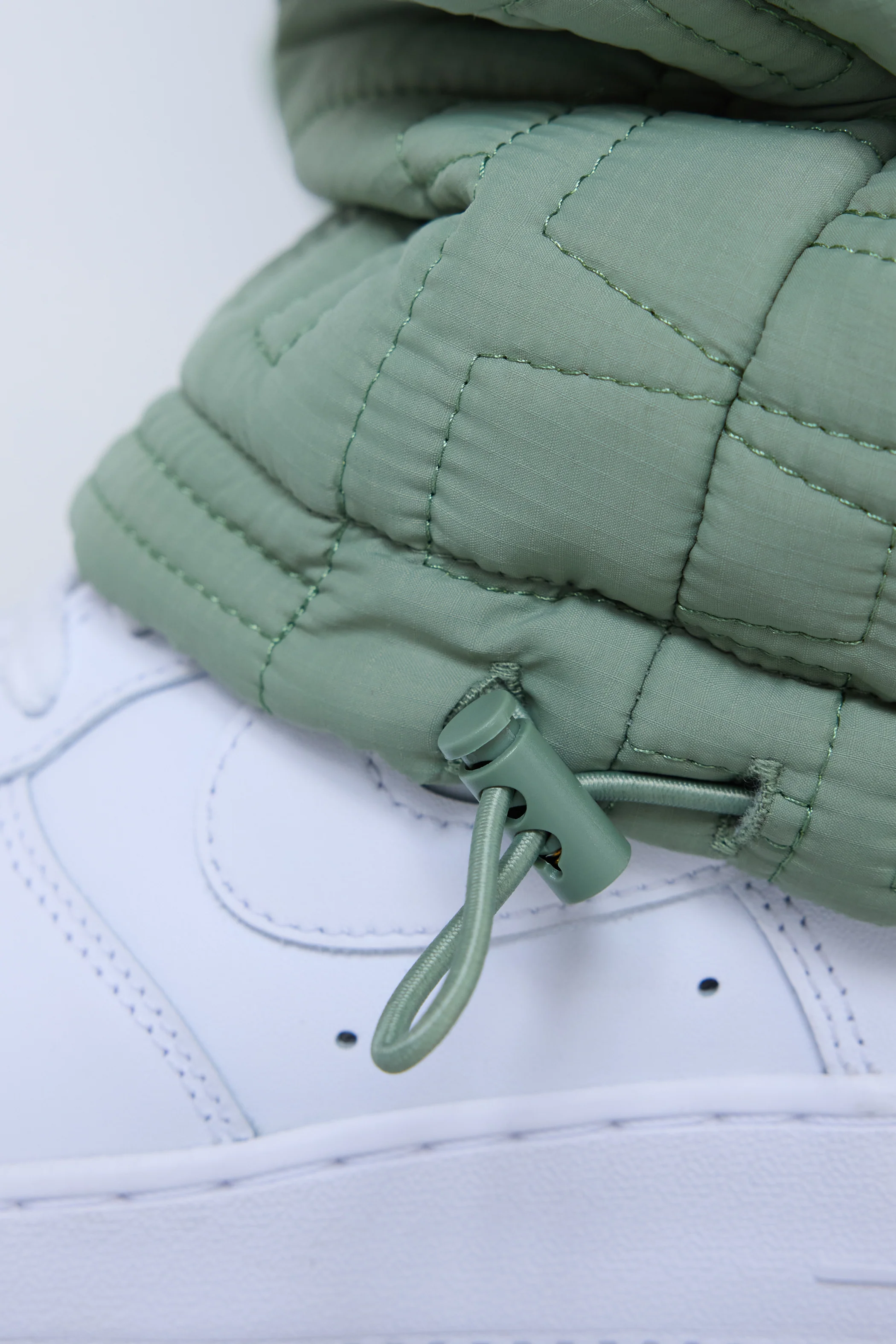 Monogram Quilted Puff Tech Pant - Sage - Image 18