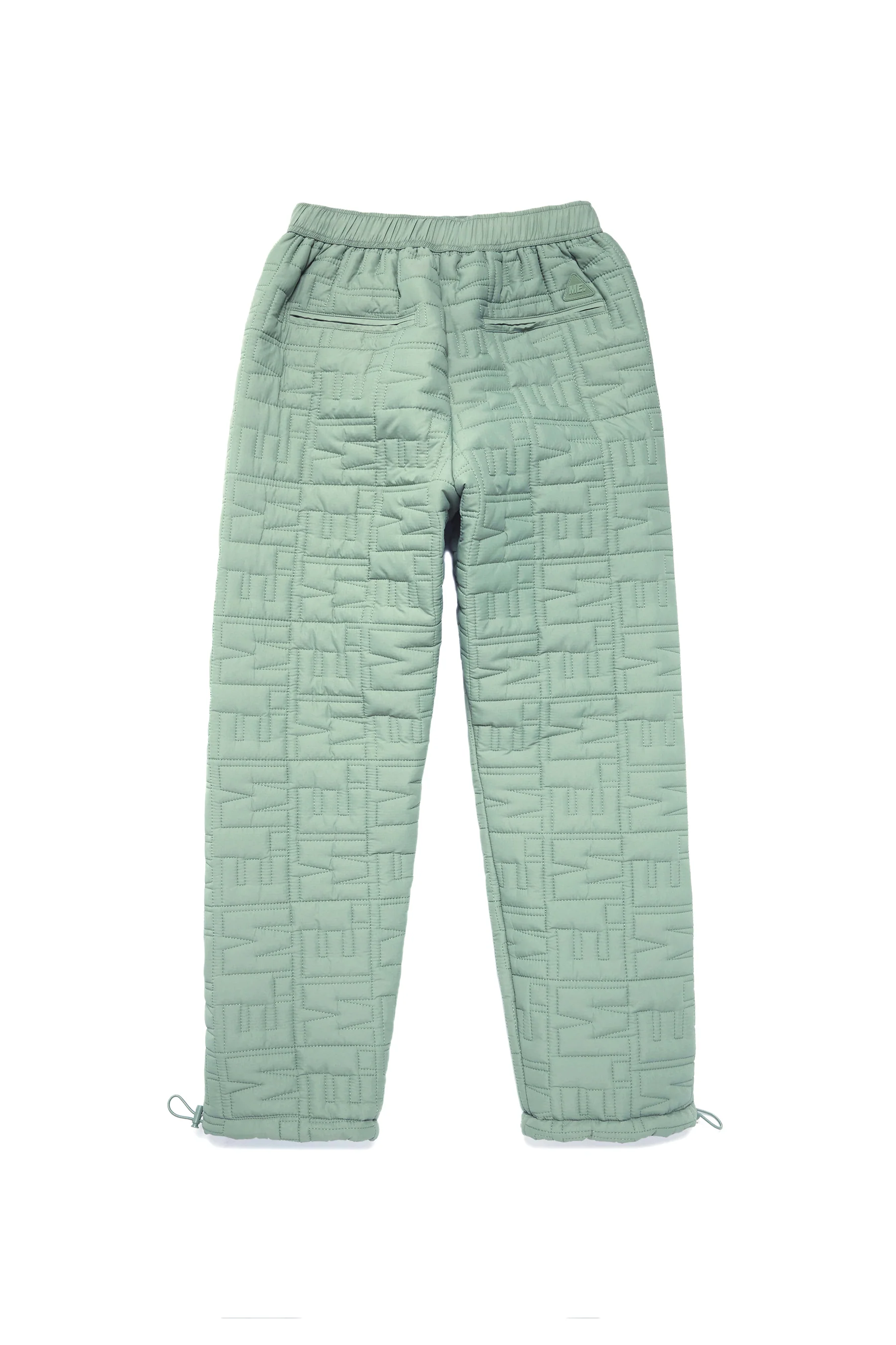 Monogram Quilted Puff Tech Pant - Sage - Image 21