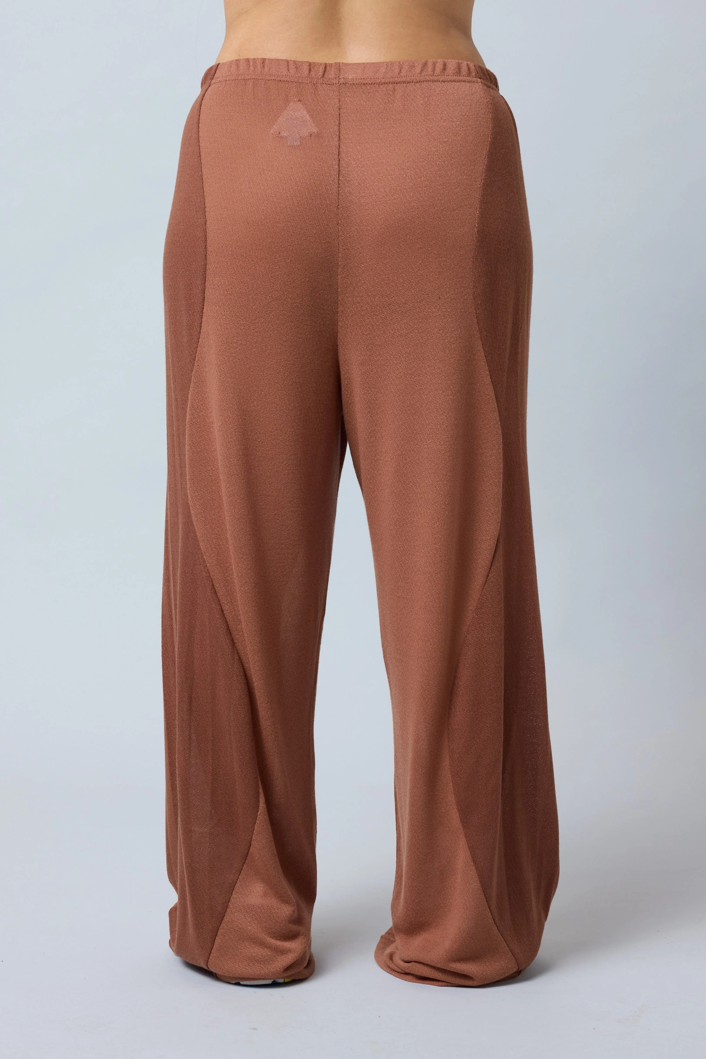 Out of Office Knit Pant - Coffee - Image 5