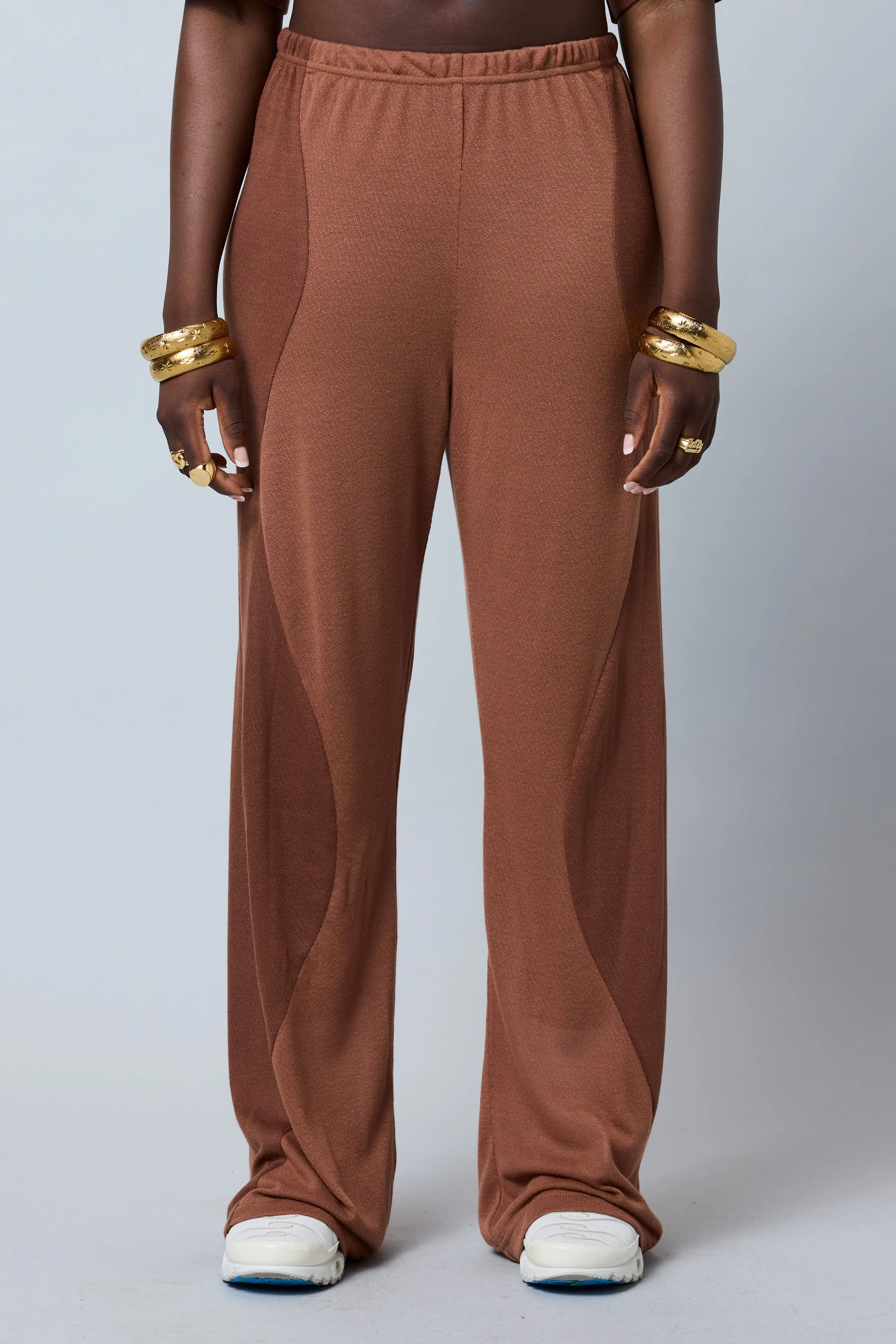Out of Office Knit Pant - Coffee - Image 7