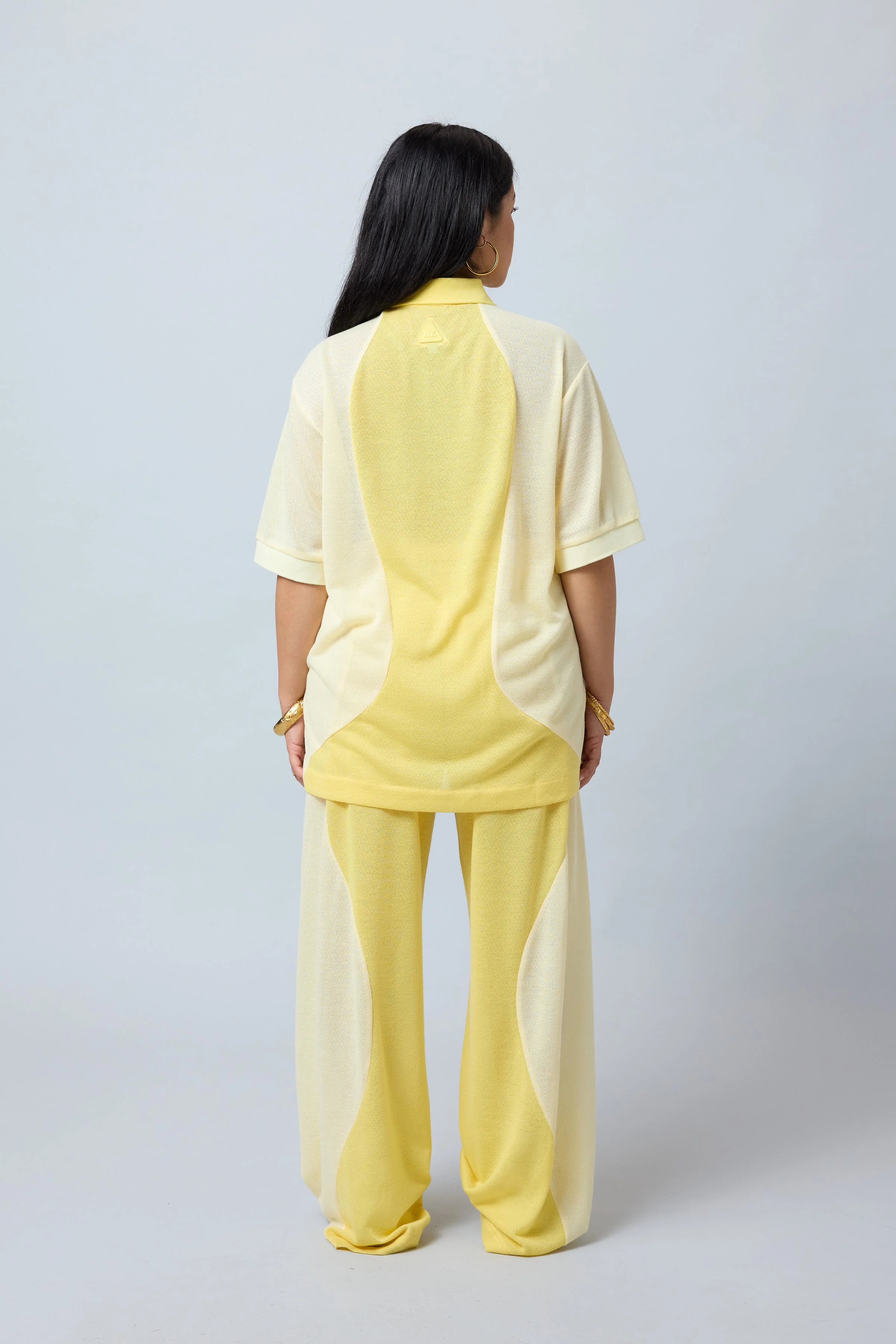 Out of Office Knit Polo - Sunbeam - Image 5