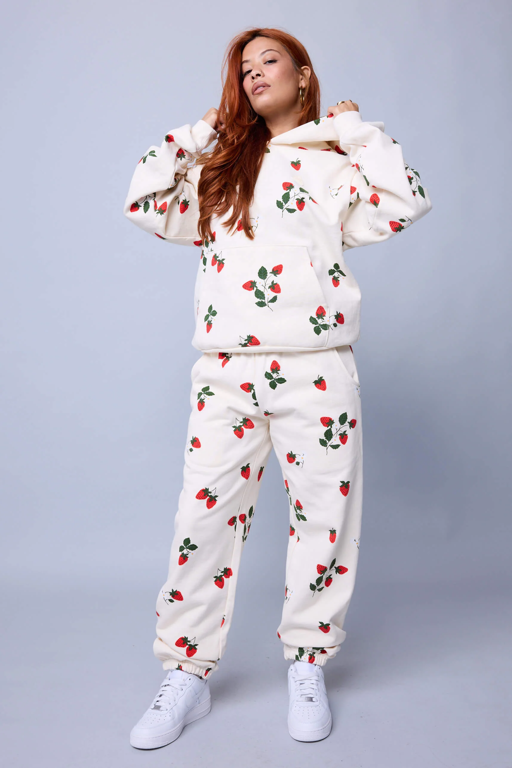 Strawberry Fields Hoodie - Buttercream - Image 6
