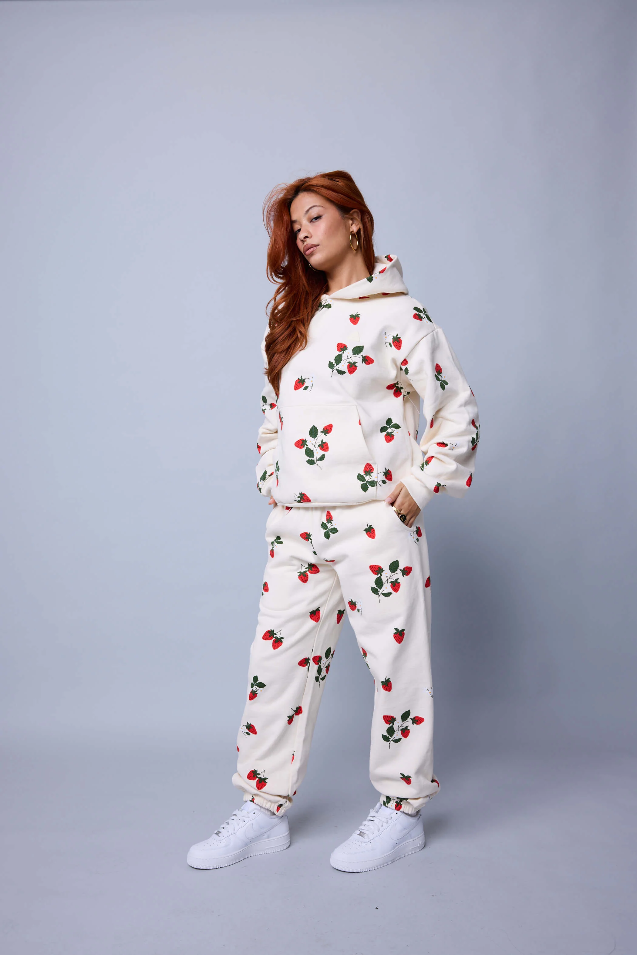 Strawberry Fields Sweatpant - Buttercream - Image 3