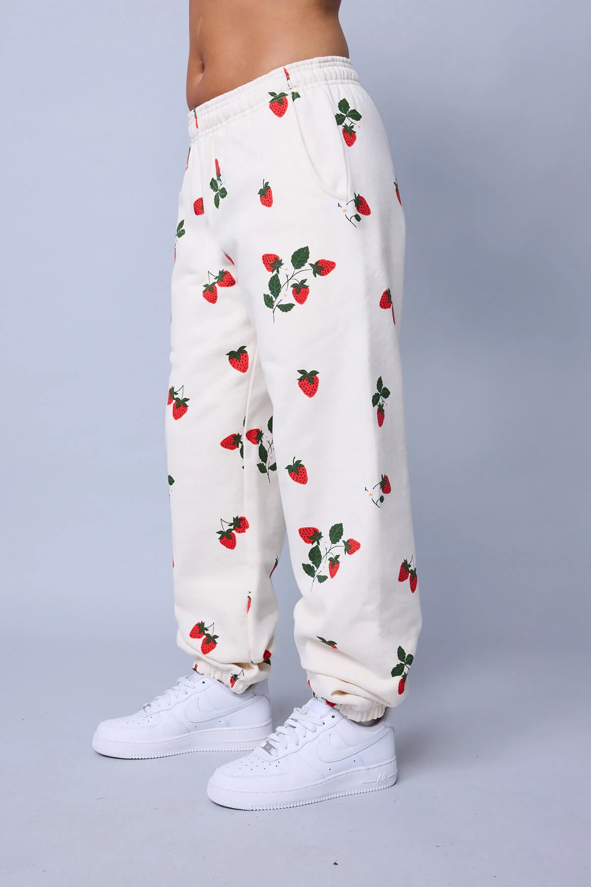 Strawberry Fields Sweatpant - Buttercream - Image 6