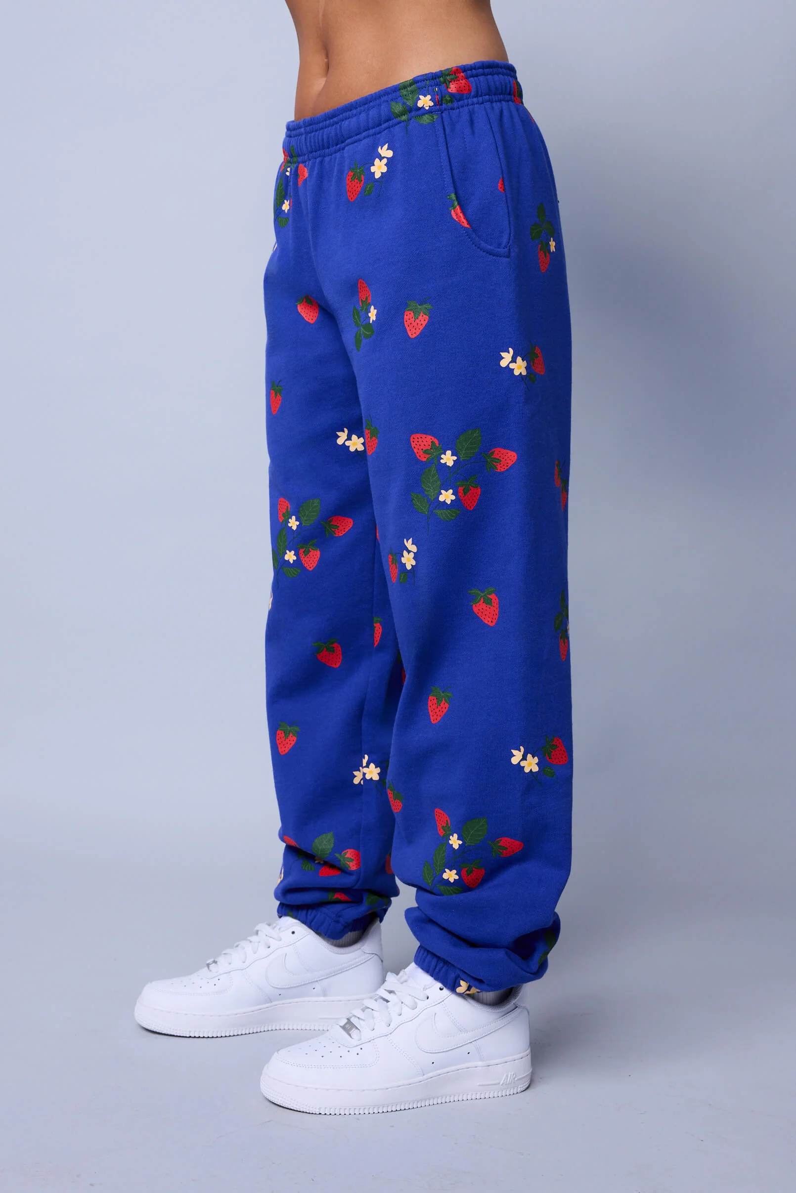 Strawberry Fields Sweatpant - Cobalt - Image 5