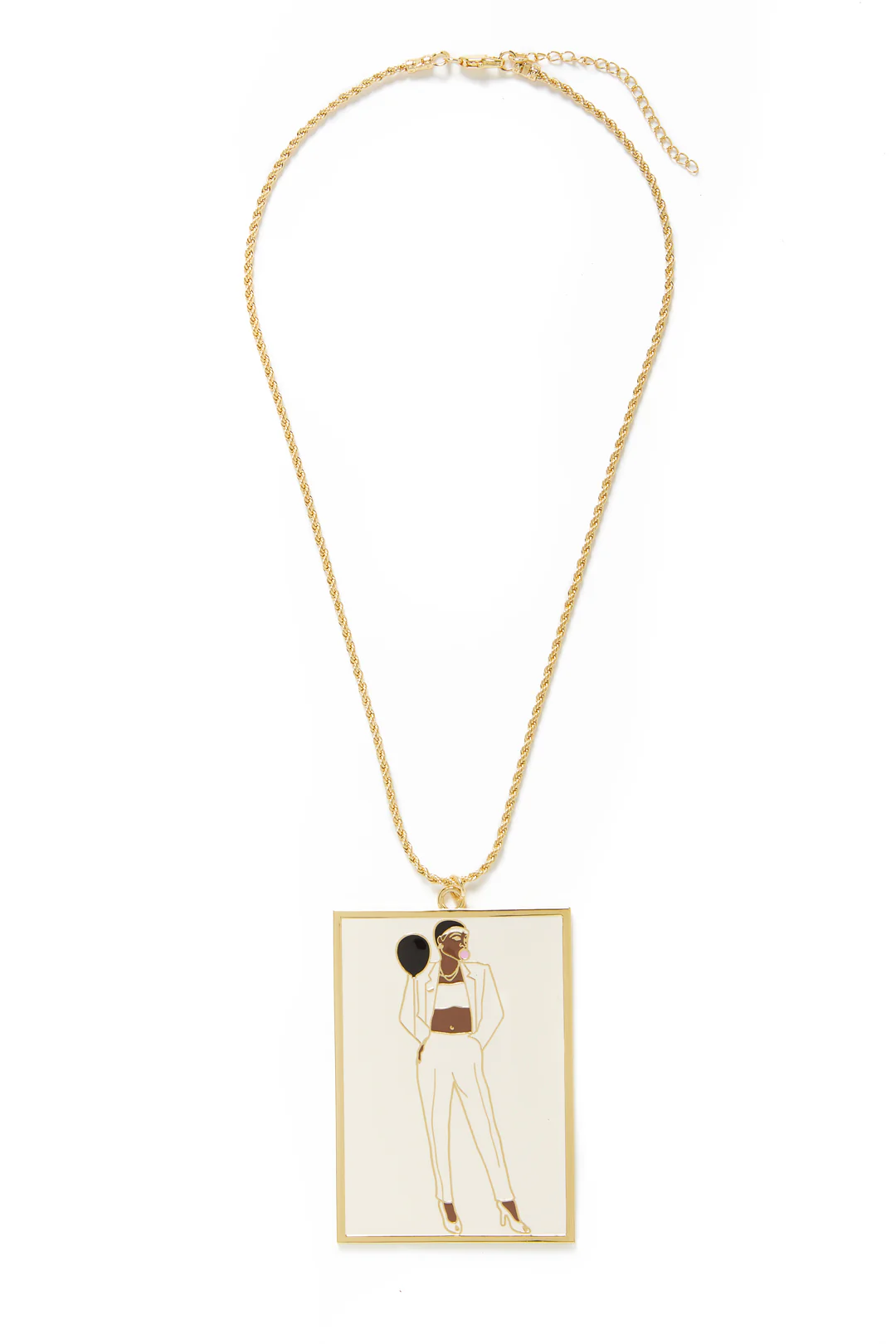 ME. x Barkley L. Hendricks Victory at 23 Enamel Pendant - Image 5