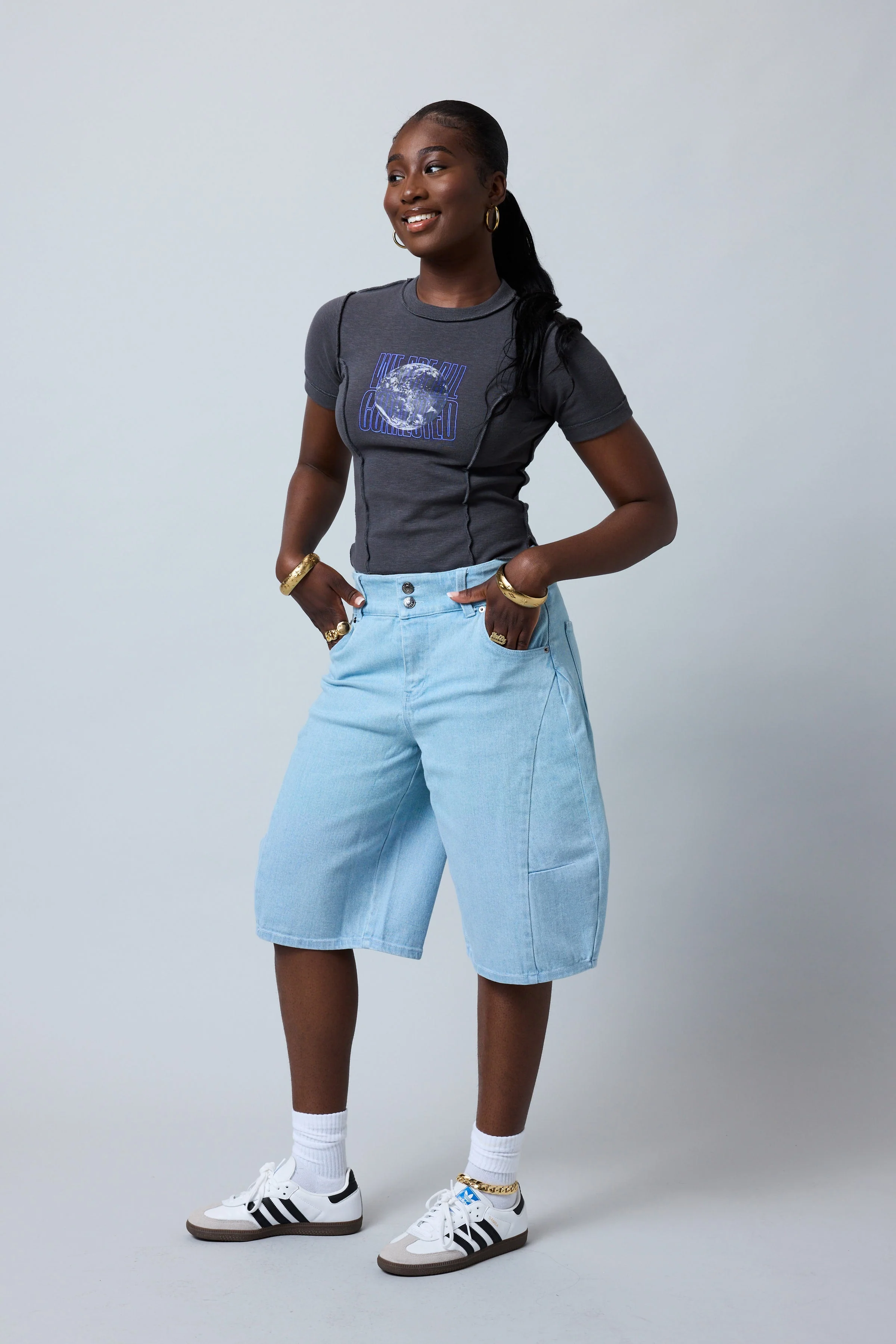 We Are All Connected Baby Tee - Image 2