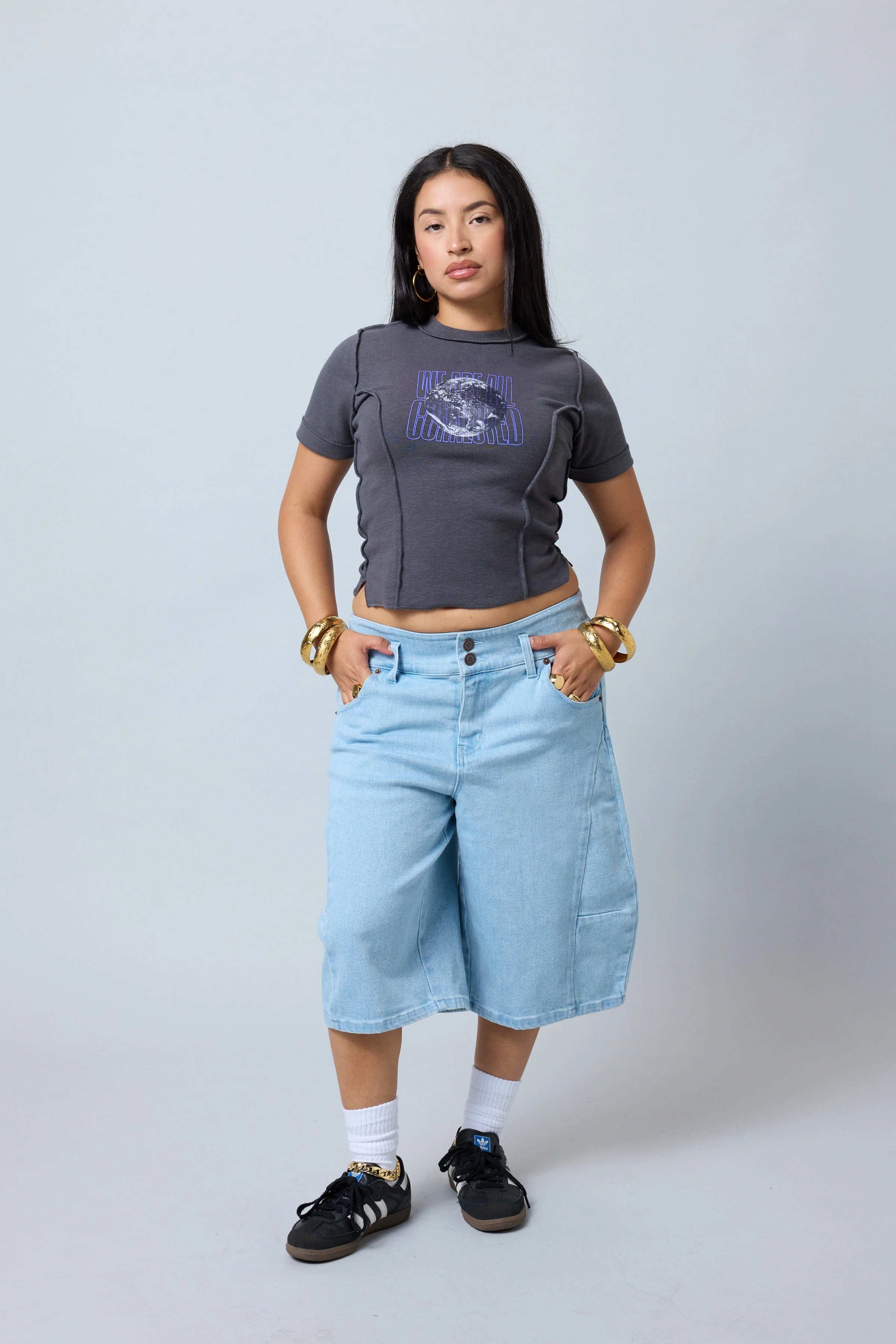 We Are All Connected Baby Tee - Image 7