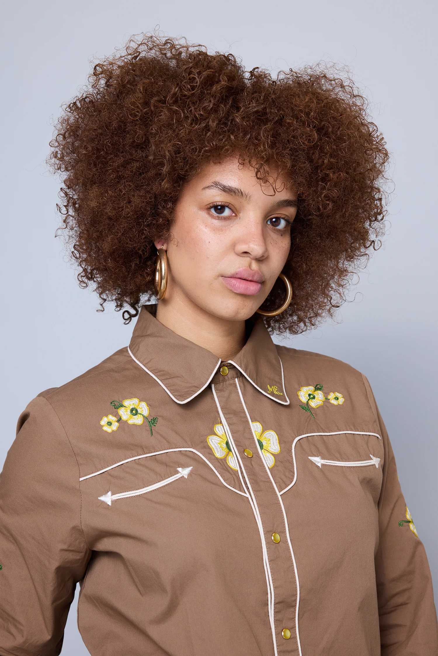Western Floral Button Up - Image 10