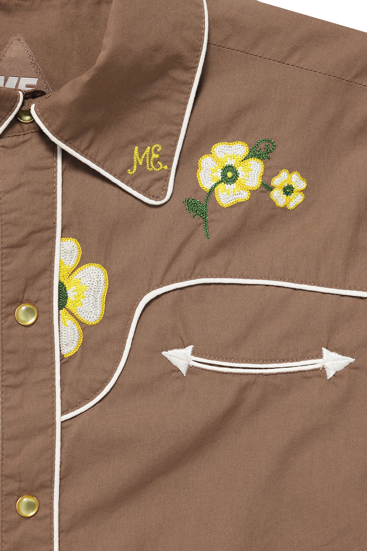 Western Floral Button Up - Image 13